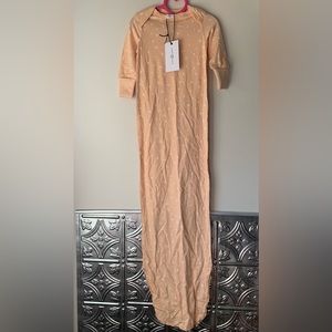 NWT coloured organics gown